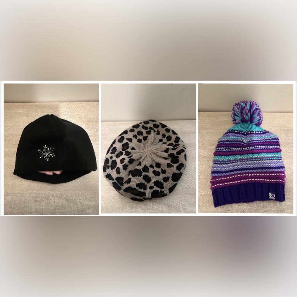 3 Girls hats